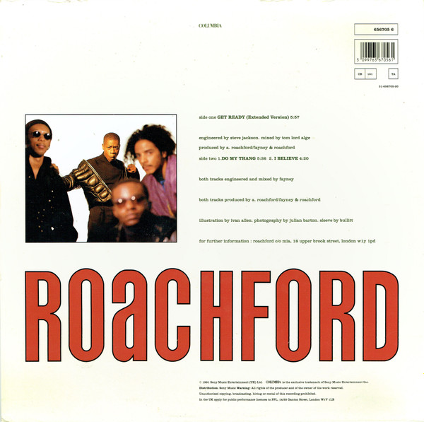 Roachford - Get Ready ! (Extended Version) | Columbia (656705 6) - 2