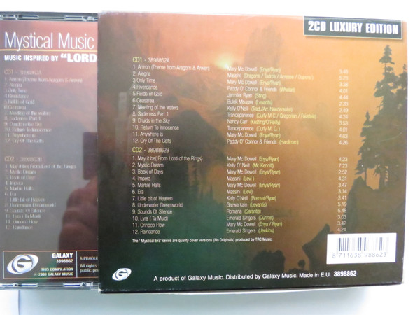 Various - Mystical Music From Middle Earth (Music Inspired By "Lord Of The Rings") | Galaxy (3898862) - 2 Various - Mystical Music From Middle Earth (Music Inspired By "Lord Of The Rings") | Galaxy (3898862) - 2