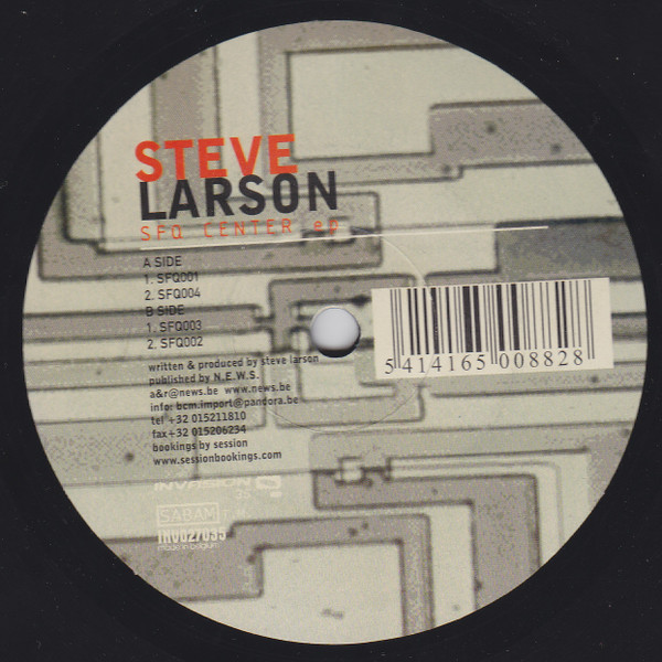 Steve Larson - SFQ Center EP | Invasion (INV027035)