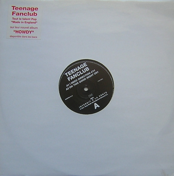Teenage Fanclub - I Need Direction | Columbia (SAMPMS 9612) - main