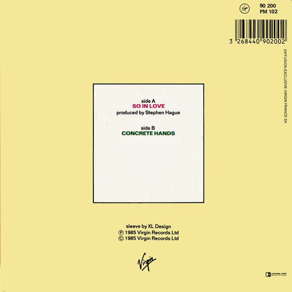 Orchestral Manoeuvres In The Dark - So In Love | Virgin (90200) - 2