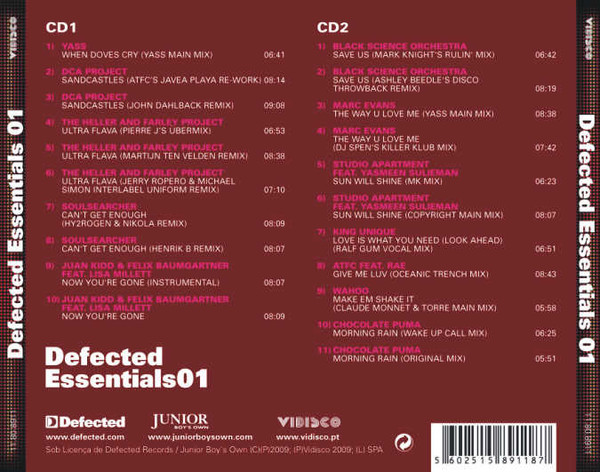 Various - Defected Essentials 01 | Defected (11.80.8911) - 2 Various - Defected Essentials 01 | Defected (11.80.8911) - 2