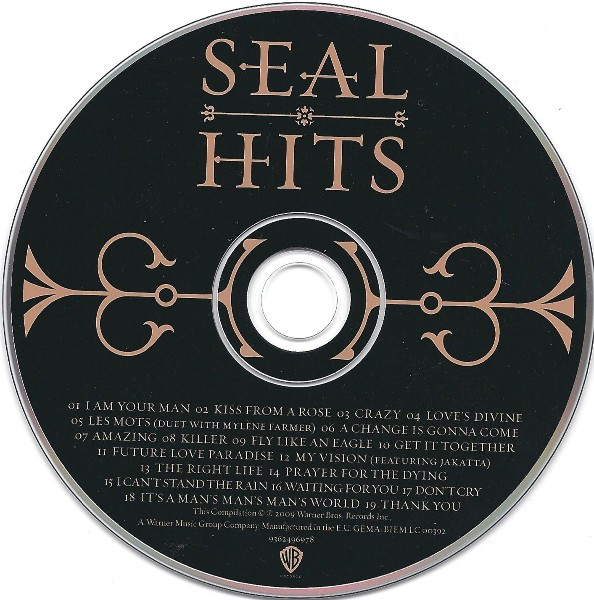 Seal - Hits | Warner Bros. Records (9362-49697-8) - 3