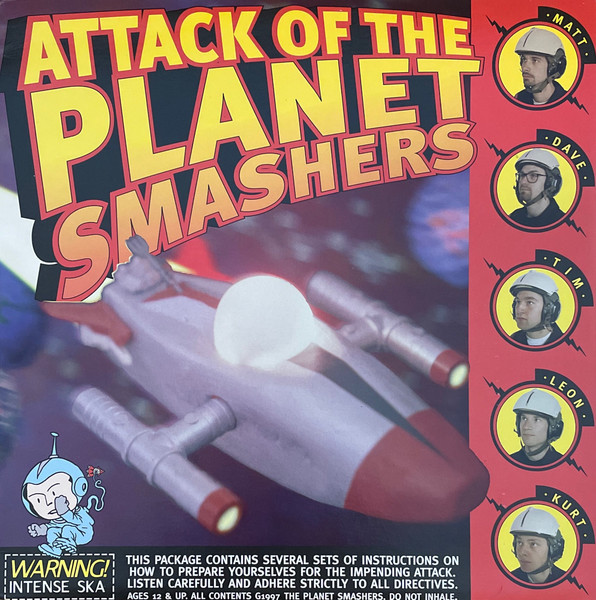 The Planet Smashers - Attack Of The Planet Smashers | Underworld Records (UWR010) - main