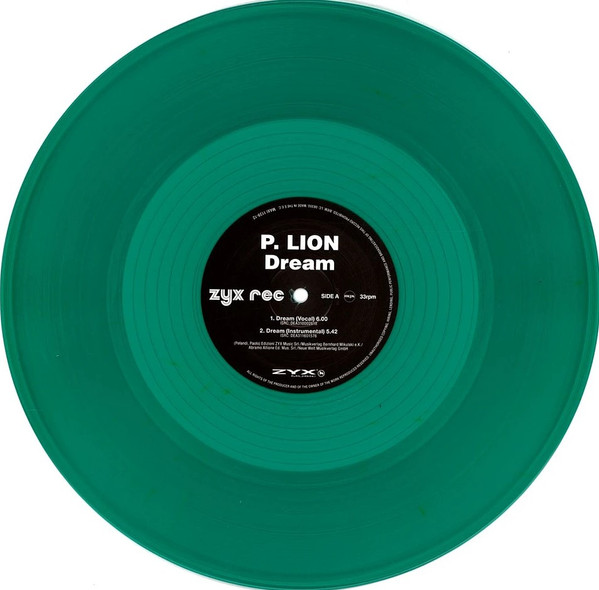P. Lion - Dream | ZYX Music (MAXI 1139-12) - 3