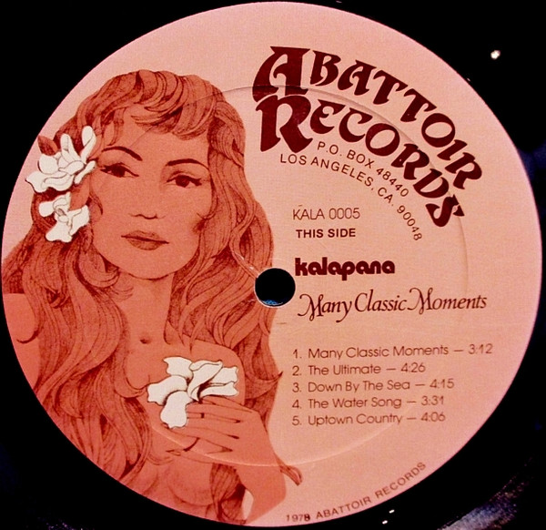 Kalapana - Many Classic Moments | Abattoir Records (KALA 0005) - 4