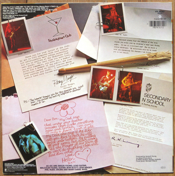 AC/DC - High Voltage | Atlantic (ATL 50 257) - 2 AC/DC - High Voltage | Atlantic (ATL 50 257) - 2