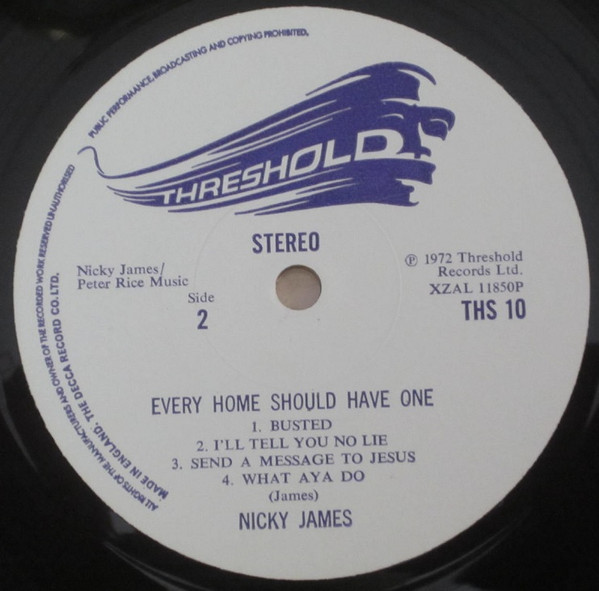 Nicky James - Every Home Should Have One | Threshold (THS 10) - 3