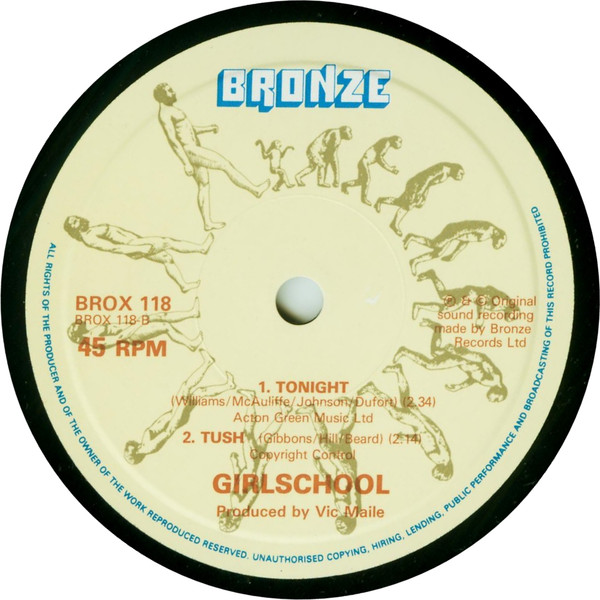 Girlschool - Hit & Run | Bronze (BROX 118) - 4