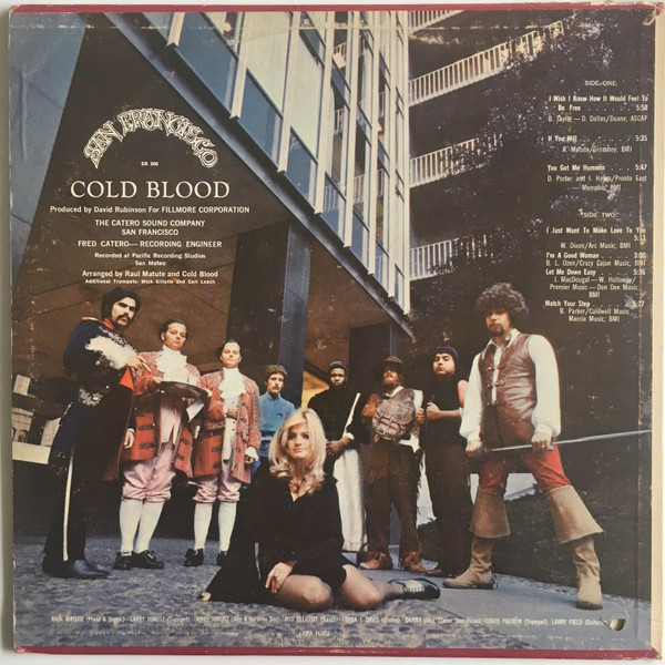 Cold Blood - Cold Blood | Atlantic (SD 200) - 2