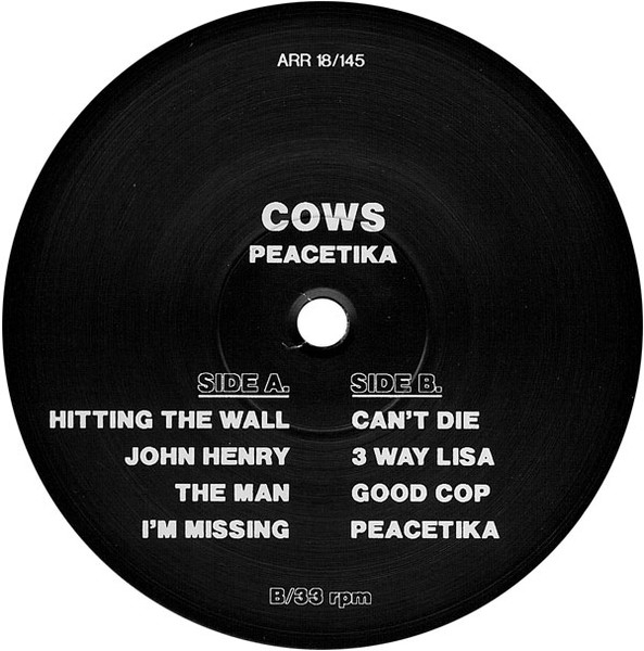 Cows - Peacetika | Amphetamine Reptile Records (ARR 18/145) - 4 Cows - Peacetika | Amphetamine Reptile Records (ARR 18/145) - 4