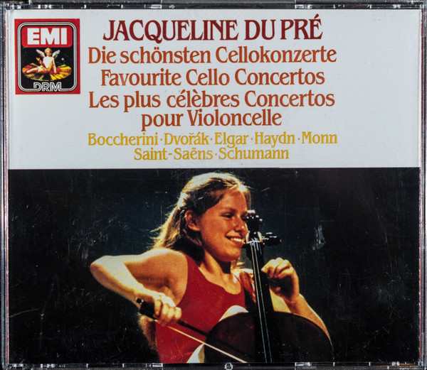 Jacqueline Du Pré - Die Schönsten Cellokonzerte = Favourite Cello Concertos = Les Plus Célèbres Concertos Pour Violoncelle CD | Angel Records (CMS 7 63283 2) - main