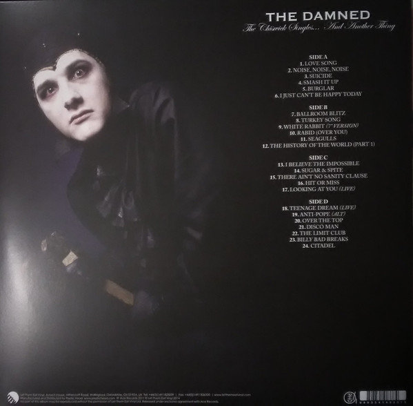 The Damned - The Chiswick Singles ...And Another Thing | Let Them Eat Vinyl (LETV180) - 3 The Damned - The Chiswick Singles ...And Another Thing | Let Them Eat Vinyl (LETV180) - 3