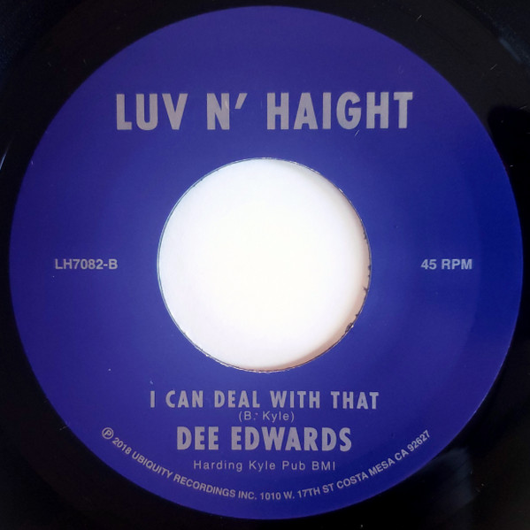 Dee Edwards - Why Can't There Be Love / I Can Deal With That | Luv N' Haight (LH7082) - 2 Dee Edwards - Why Can't There Be Love / I Can Deal With That | Luv N' Haight (LH7082) - 2