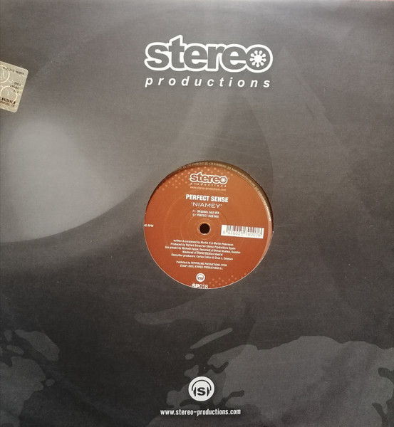 Perfect Sense - Niamey | Stereo Productions (SP018) - main