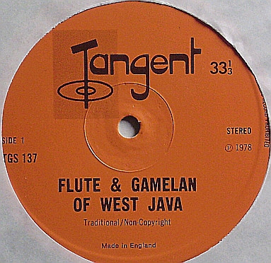 Sulaeman , Members Of The National University Group Of Jakarta - Flute And Gamelan Of West Java | Tangent Records (TGS 137) - 4
