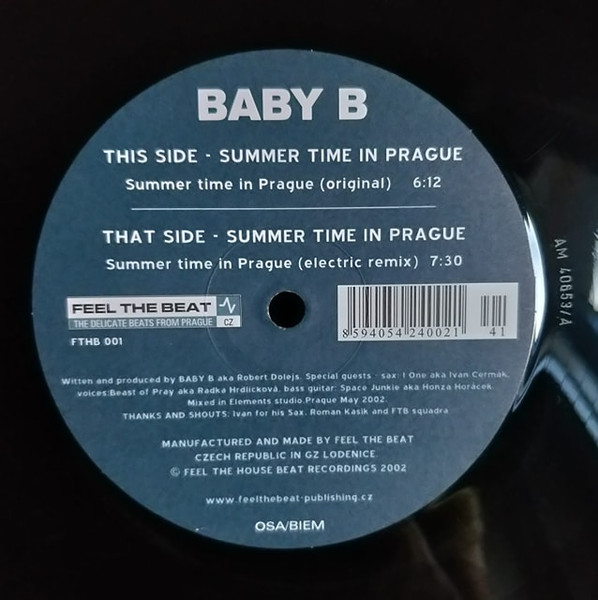 Baby B - Summertime In Prague | Feel The Beat (FTHB 001) - 4