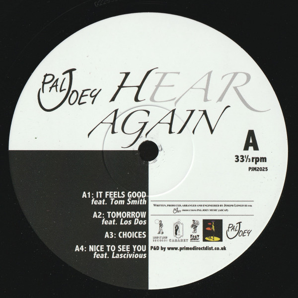 Pal Joey - Hear Again | Pal Joey Music (PJM2025) - 3 Pal Joey - Hear Again | Pal Joey Music (PJM2025) - 3