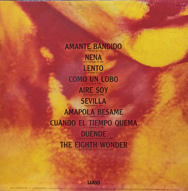 Miguel Bosé - De Bandido A Duende | WEA (244656-1) - main