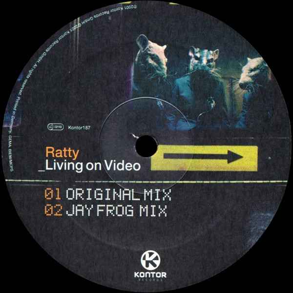 Ratty - Living On Video | Kontor Records (Kontor187) - 3 Ratty - Living On Video | Kontor Records (Kontor187) - 3