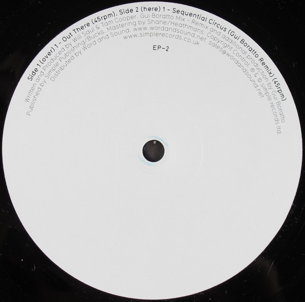 Will Saul - Simple Sounds EP 2 | Simple Records (simple 0727) - 2 Will Saul - Simple Sounds EP 2 | Simple Records (simple 0727) - 2