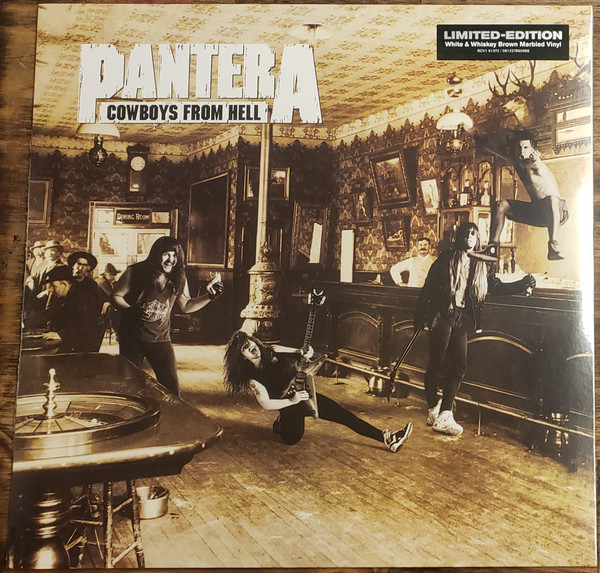 Pantera - Cowboys From Hell | ATCO Records (RCV1 91372) - 3 Pantera - Cowboys From Hell | ATCO Records (RCV1 91372) - 3