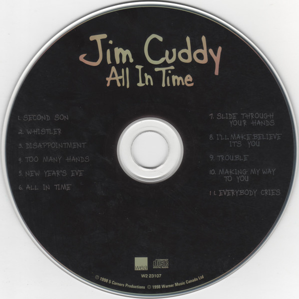 Jim Cuddy - All In Time | WEA (W2 23107) - 3
