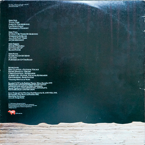 Eric Clapton - Just One Night | RSO (RS-2-4202) - 2 Eric Clapton - Just One Night | RSO (RS-2-4202) - 2