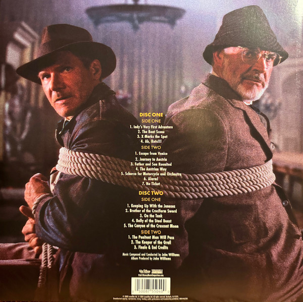 John Williams - Indiana Jones And The Last Crusade (Original Motion Picture Soundtrack) | Walt Disney Records (D004462301) - 2 John Williams - Indiana Jones And The Last Crusade (Original Motion Picture Soundtrack) | Walt Disney Records (D004462301) - 2