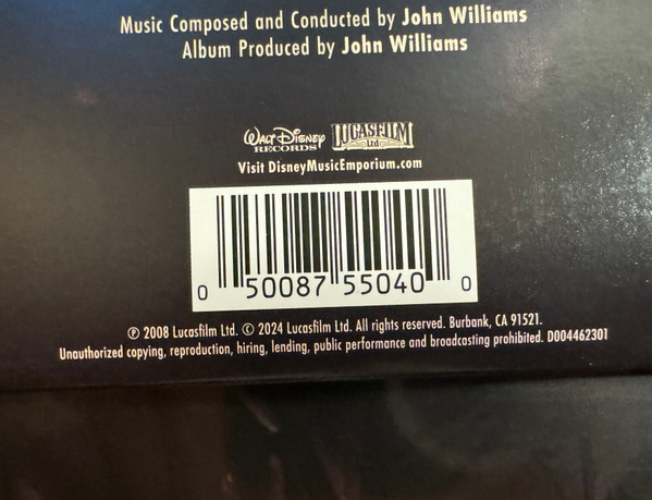 John Williams - Indiana Jones And The Last Crusade (Original Motion Picture Soundtrack) | Walt Disney Records (D004462301) - 4 John Williams - Indiana Jones And The Last Crusade (Original Motion Picture Soundtrack) | Walt Disney Records (D004462301) - 4
