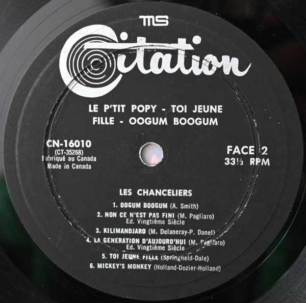 Les Chanceliers - Les Chanceliers | Citation (CN 16010) - 4 Les Chanceliers - Les Chanceliers | Citation (CN 16010) - 4