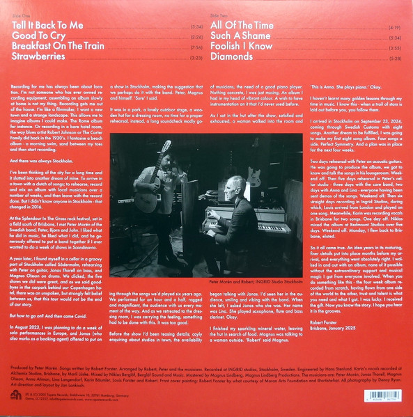 Robert Forster - Strawberries | Tapete Records (TR584-LP) - 2 Robert Forster - Strawberries | Tapete Records (TR584-LP) - 2