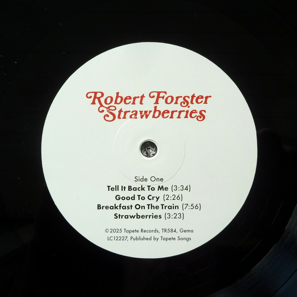 Robert Forster - Strawberries | Tapete Records (TR584-LP) - 3 Robert Forster - Strawberries | Tapete Records (TR584-LP) - 3