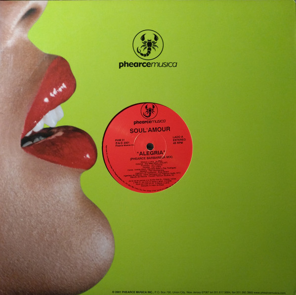 Soul 'Amour - Alegria | Phearce Musica (PHM 01)