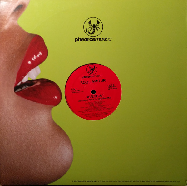 Soul 'Amour - Alegria | Phearce Musica (PHM 01) - 2