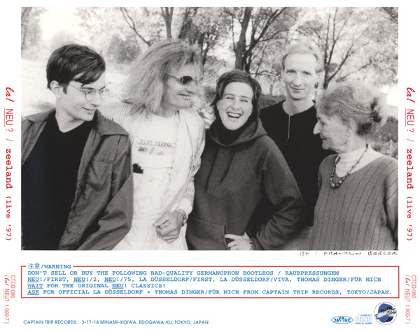 La! NEU? - Zeeland = ジーランド (Live '97) | Captain Trip Records (CTCD-086) - 2 La! NEU? - Zeeland = ジーランド (Live '97) | Captain Trip Records (CTCD-086) - 2