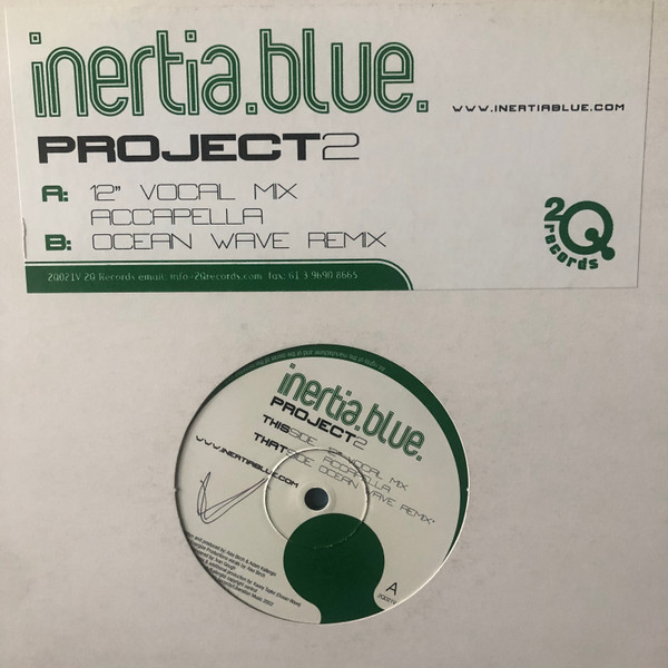 Inertia Blue - Project 2 | 2Q Records (2Q 021V)