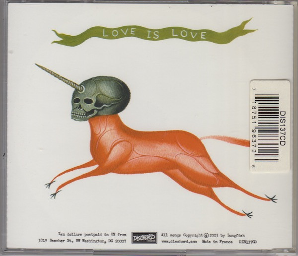Lungfish - Love Is Love | Dischord Records (DIS137CD) - 2