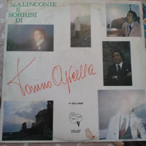 Tonino Apicella - Malinconie E Sorrisi Di Tonino Apicella - 4° Volume | Scugnizzo (LPSC 306) - main
