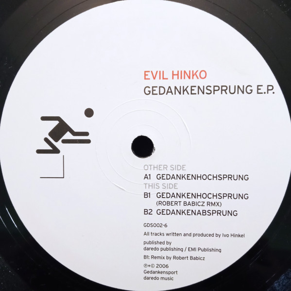 Evil Hinko - Gedankensprung E.P. | Gedankensport (GDS002-6) - main Evil Hinko - Gedankensprung E.P. | Gedankensport (GDS002-6) - main