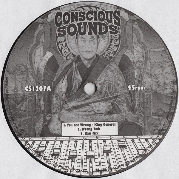 King General / Christine Miller - You Are Wrong / Higher | Conscious Sounds (CS1207)
