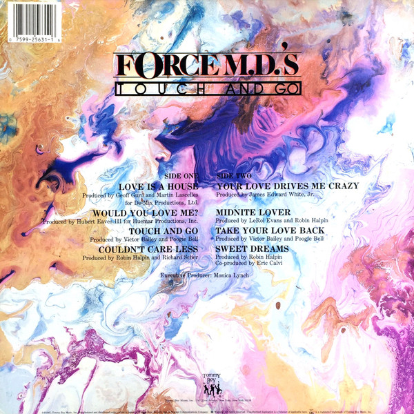 Force MD's - Touch And Go | Tommy Boy (TBLP 25631) - 2 Force MD's - Touch And Go | Tommy Boy (TBLP 25631) - 2