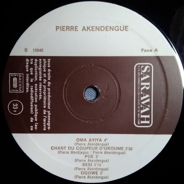 Pierre Akendengue - Nandipo | Saravah (SH 10045) - 4 Pierre Akendengue - Nandipo | Saravah (SH 10045) - 4