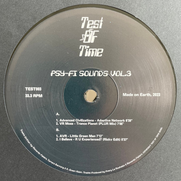 Various - Psy-fi Sounds Vol.3 | Test Of Time (TEST003)