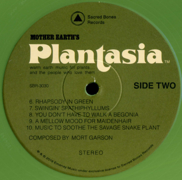 Mort Garson - Mother Earth's Plantasia | Sacred Bones Records (SBR-3030) - 3