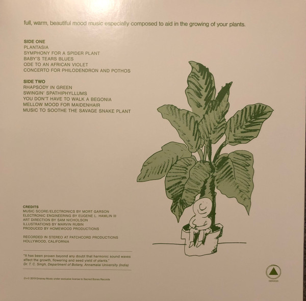Mort Garson - Mother Earth's Plantasia | Sacred Bones Records (SBR-3030)