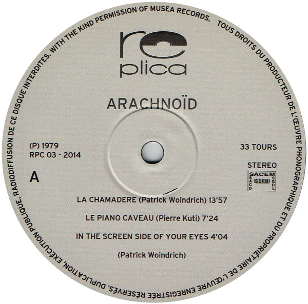 Arachnoid - Arachnoid | Replica Records (RPC03) - 3 Arachnoid - Arachnoid | Replica Records (RPC03) - 3