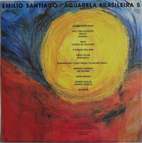 Emilio Santiago - Aquarela Brasileira 5 | Som Livre (407.0114) - 2