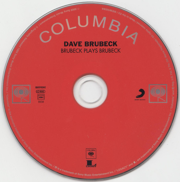 Dave Brubeck - Brubeck Plays Brubeck | Columbia (88697491942) - 4 Dave Brubeck - Brubeck Plays Brubeck | Columbia (88697491942) - 4