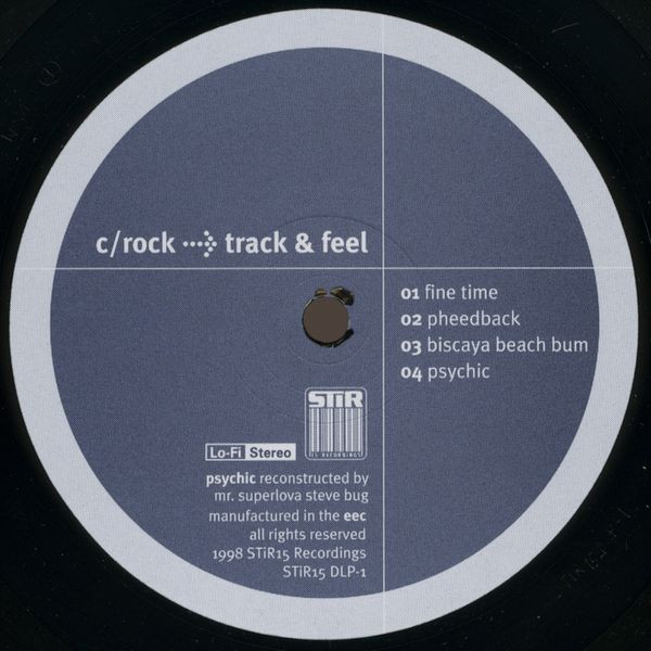 C-Rock - Track & Feel | STIR15 Recordings (STiR15 DLP-1) - 3 C-Rock - Track & Feel | STIR15 Recordings (STiR15 DLP-1) - 3